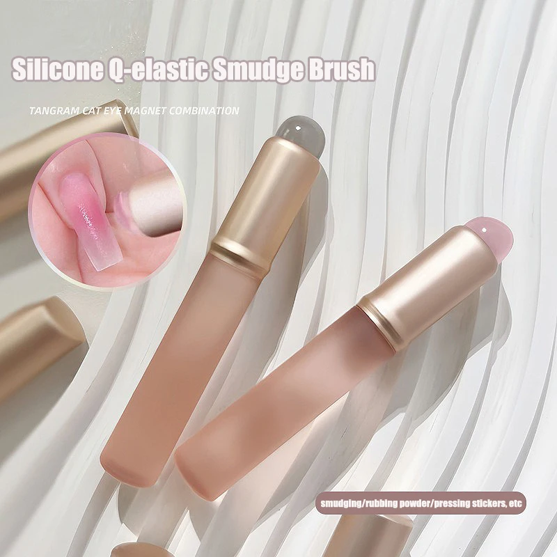 Contour Palette Stick - Brosse en Silicone pour Nail Art,